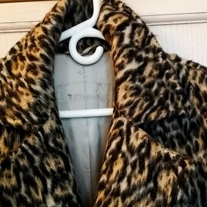 MAXMARA animal print  belted coat/Current Style